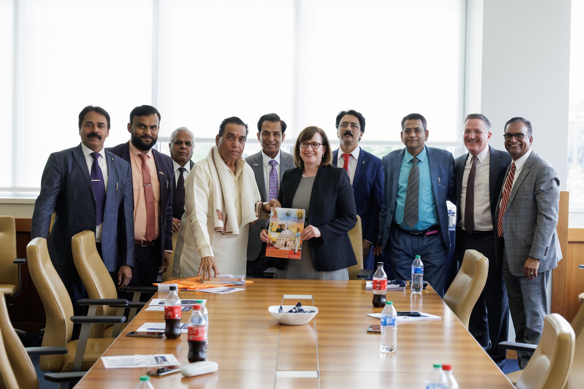 2404-55 147

2404-55 MIT Campus Meetings

BYU Administrators meet with Professor Doctor Vishwanath D. Karad and delegates from the Maharashtra Institute of Technology in the BYU Engineering Building. 

Photo by Jaren Wilkey/BYU

April 25, 2024

© BYU PHOTO 2024
All Rights Reserved
photo@byu.edu  (801)422-7322