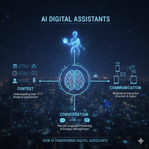 Context, Conversation, and Communication: How AI Transforms Digital Assistants