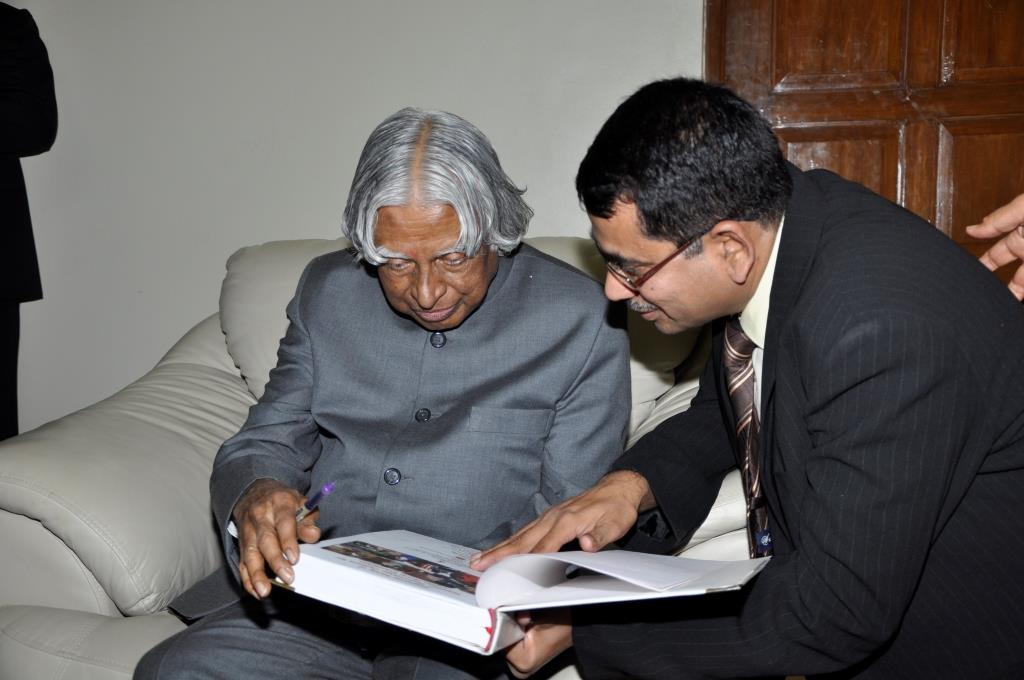With Hon. APJ Abdul Kalam